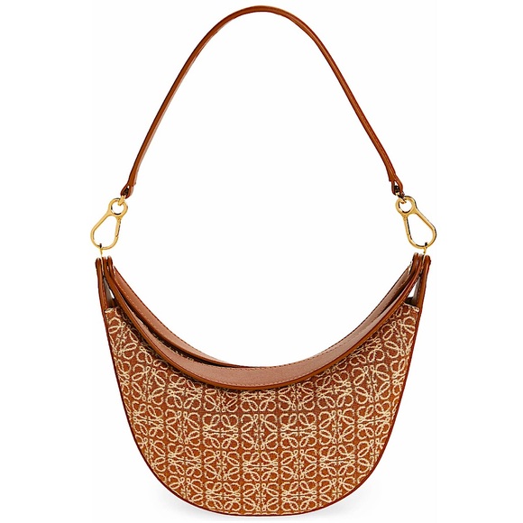 LOEWE Small Luna Anagram Jacquard Shoulder Bag - Picture 3 of 13